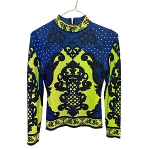 Karen Millen Zip Up Long Sleeve, Size XS